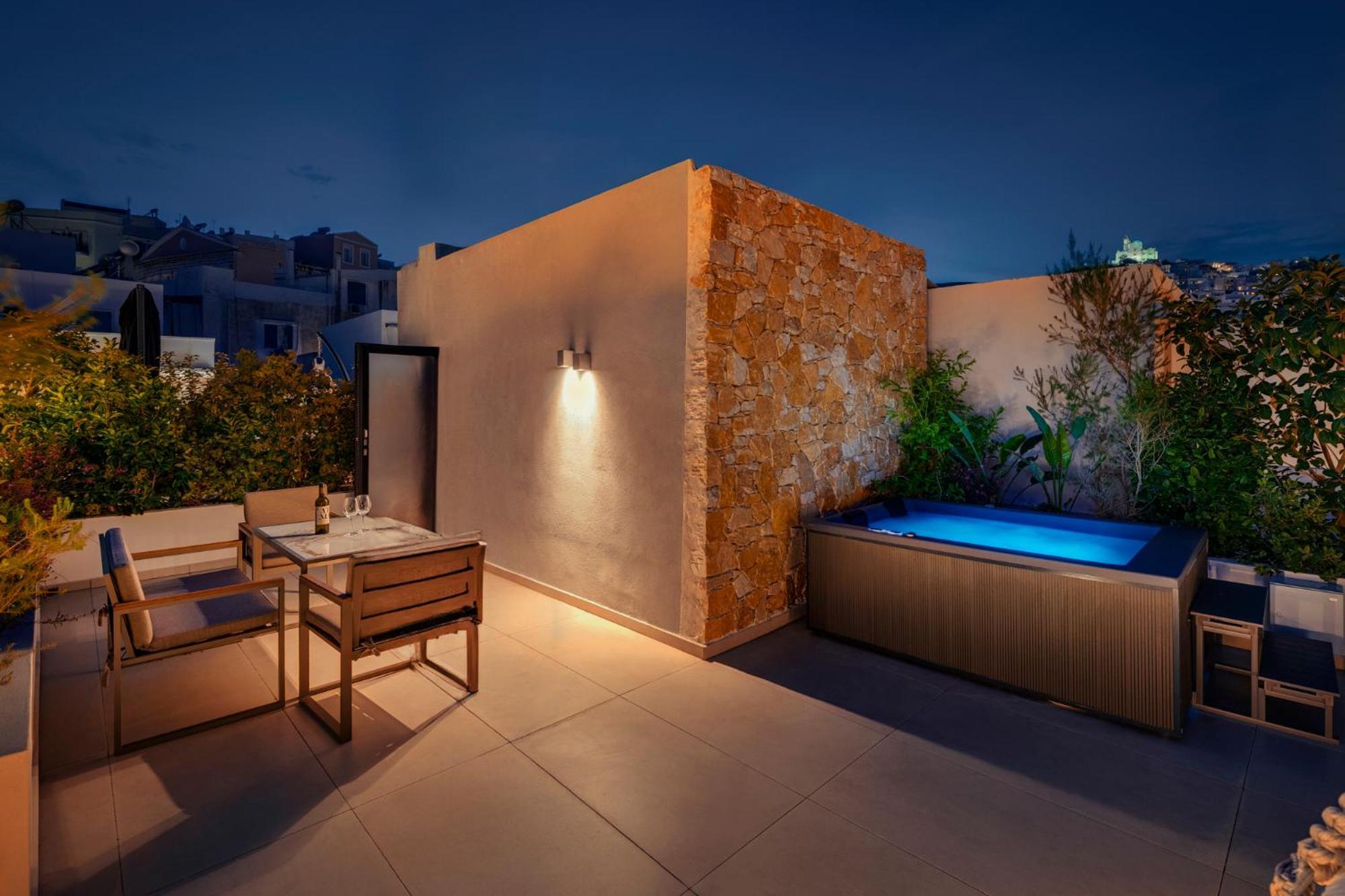 Ninemian Suites Syros 埃尔莫波利斯 外观 照片