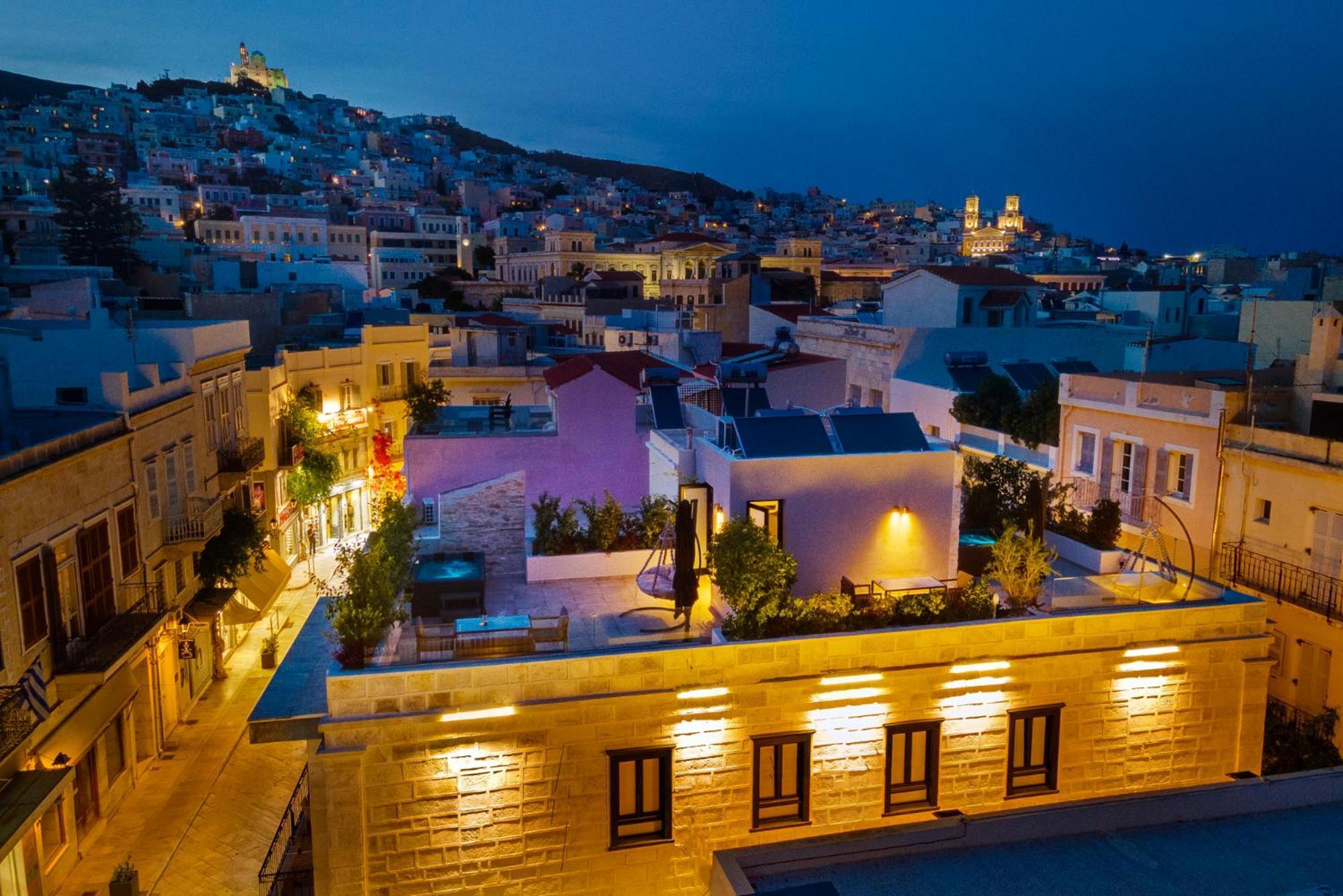 Ninemian Suites Syros 埃尔莫波利斯 外观 照片
